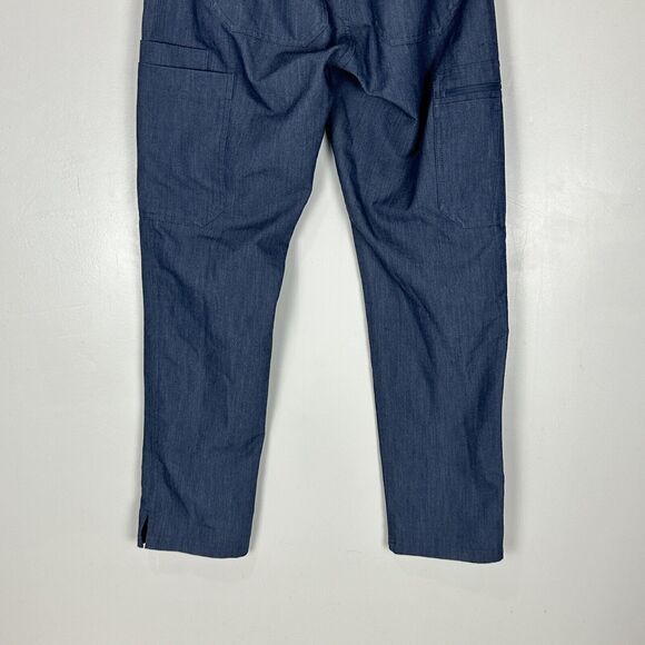 Figs Cusco Scrub Top Yola Skinny Set Size XS/P Graphite Grey Medical Uniform - Picture 15 of 16